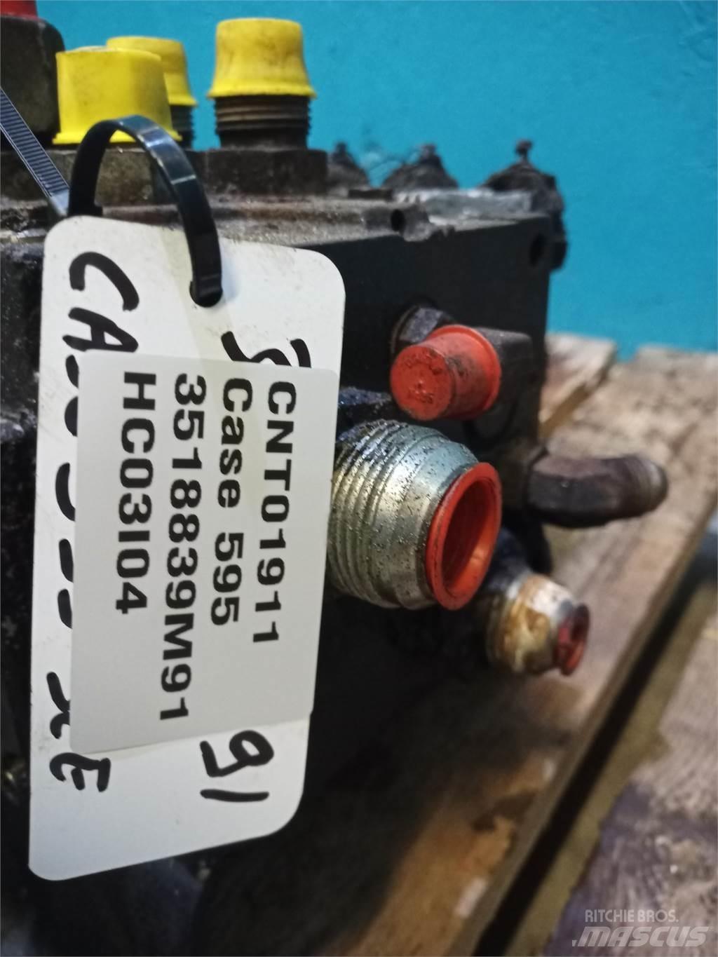 CASE 595 Hidraulikos įrenginiai
