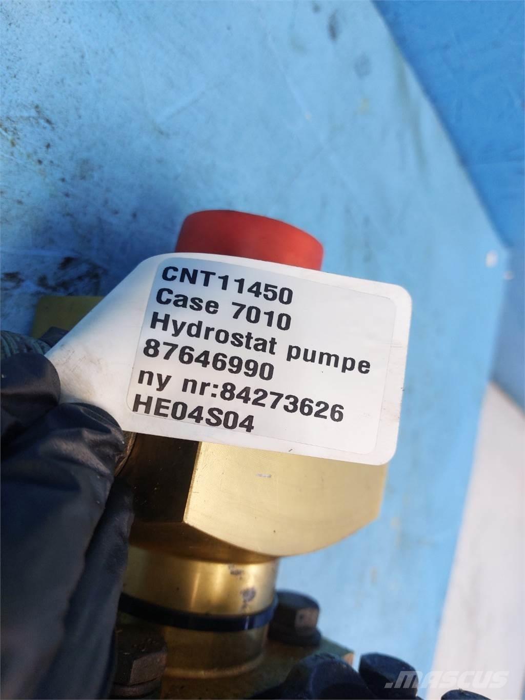 CASE 7010 Hidraulikos įrenginiai