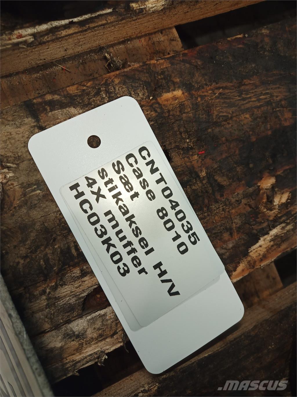 CASE 8010 Derliaus nuėmimo kombainų priedai