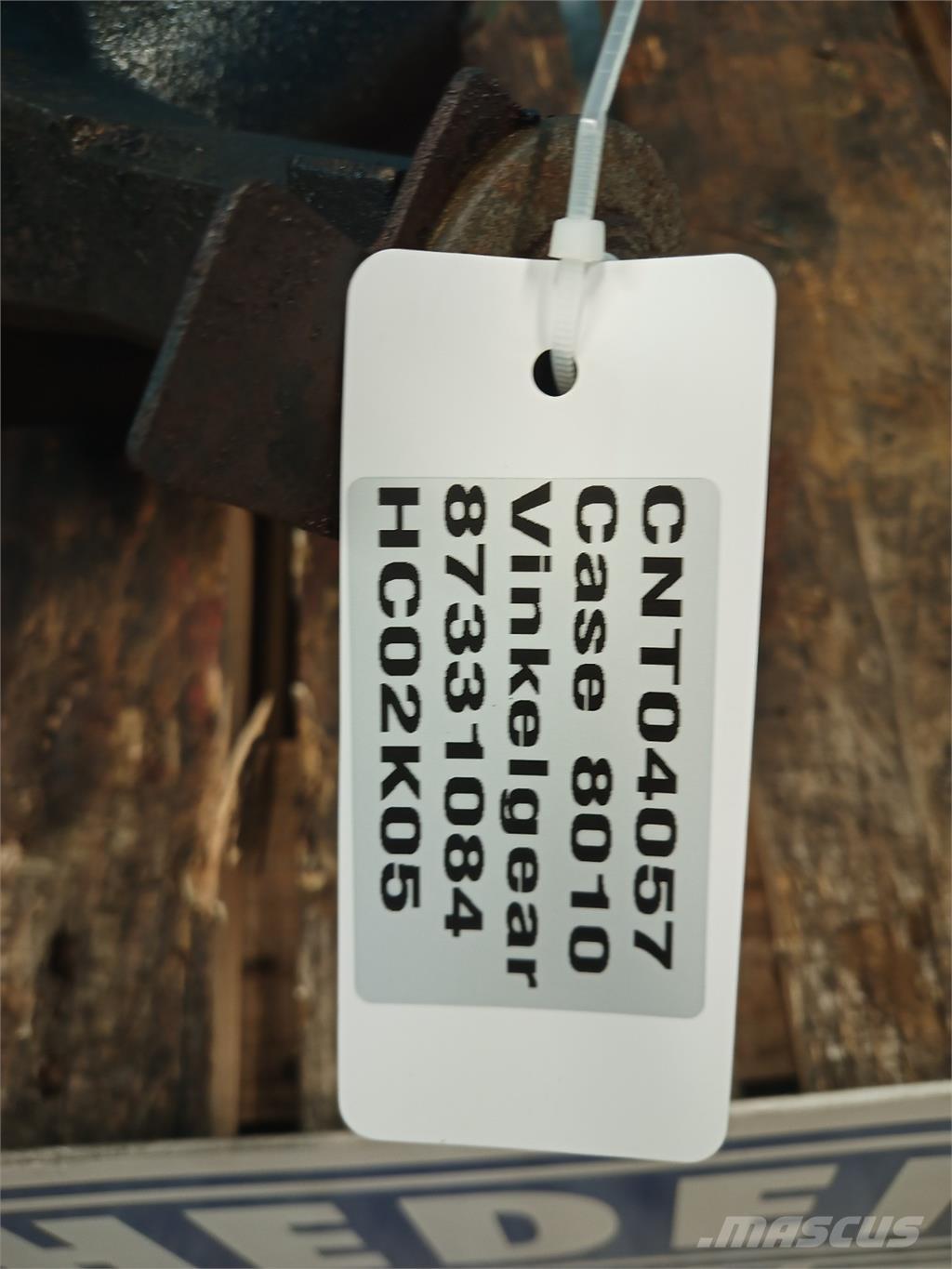 CASE 8010 Derliaus nuėmimo kombainų priedai