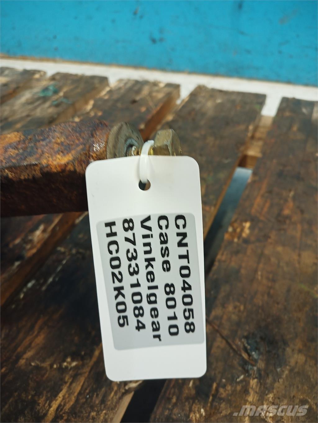 CASE 8010 Derliaus nuėmimo kombainų priedai