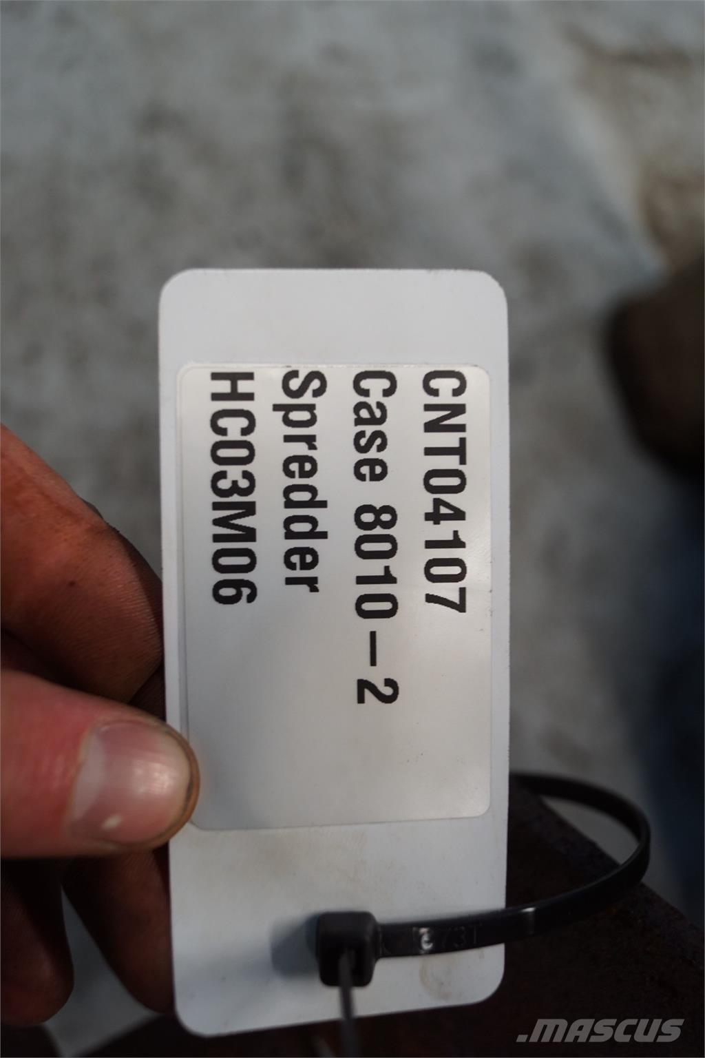 CASE 8010 Derliaus nuėmimo kombainų priedai