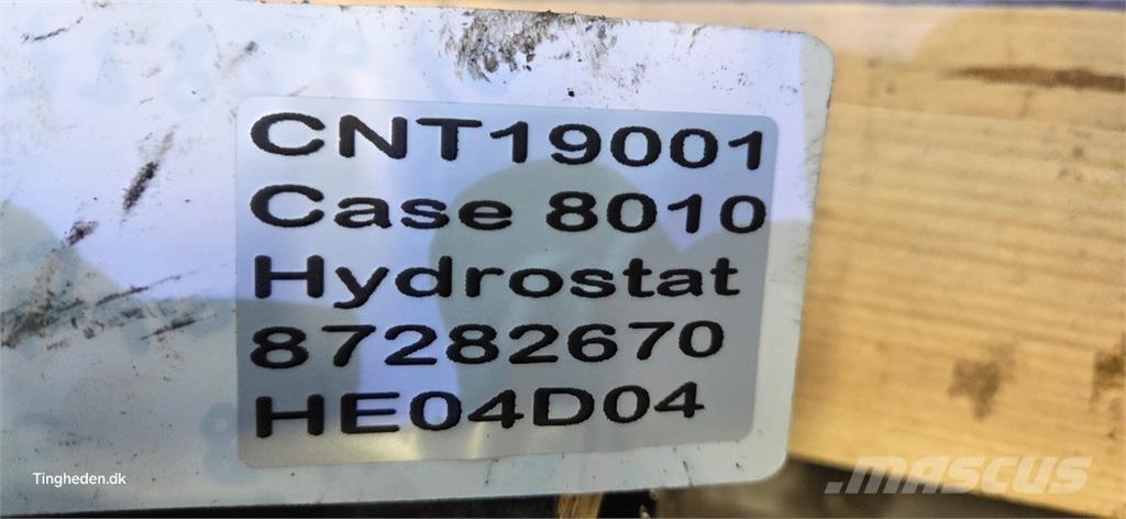 CASE 8010 Hidraulikos įrenginiai