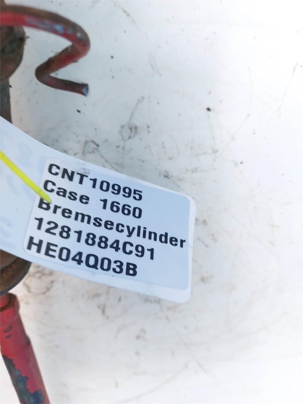 Case IH 1660 Hidraulikos įrenginiai