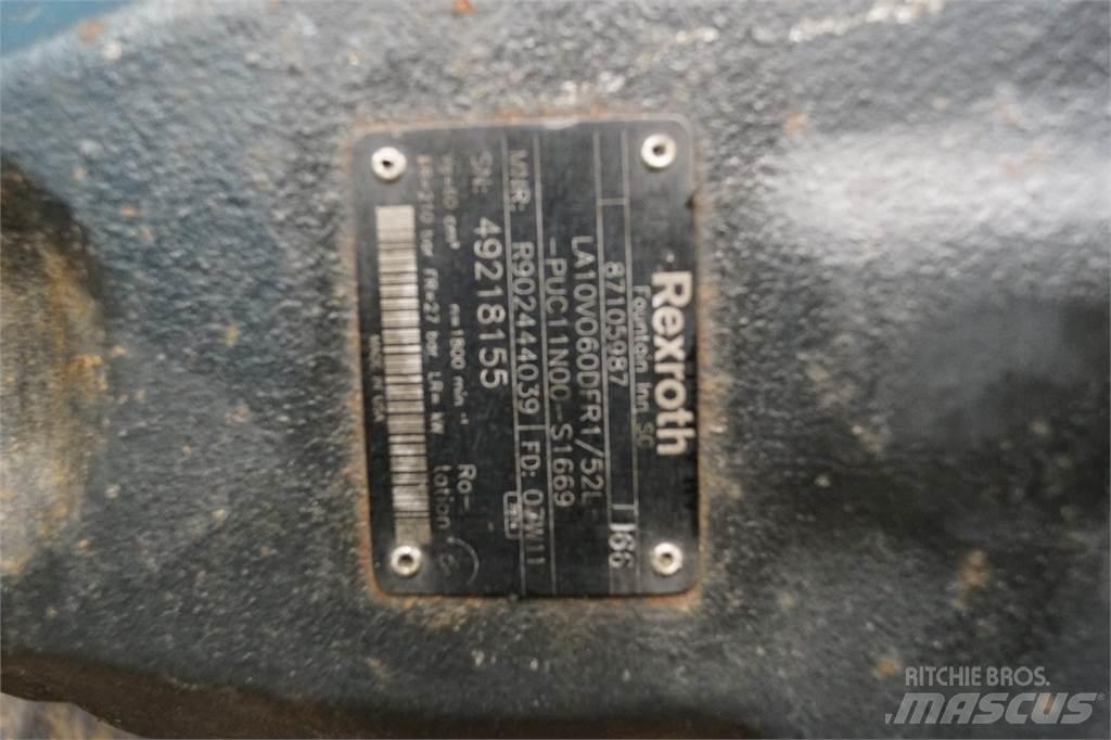 Case IH 8010 Hidraulikos įrenginiai