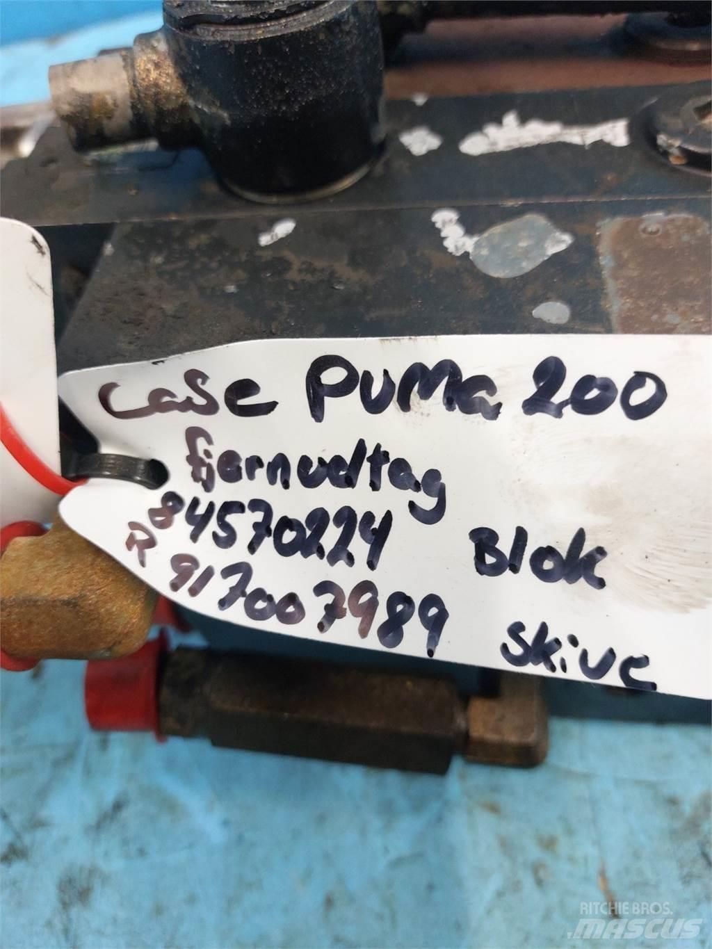 Case IH Puma 200 Hidraulikos įrenginiai