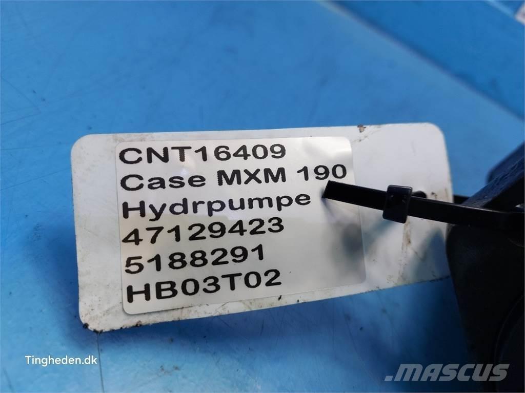 CASE Maxxum 190 Hidraulikos įrenginiai