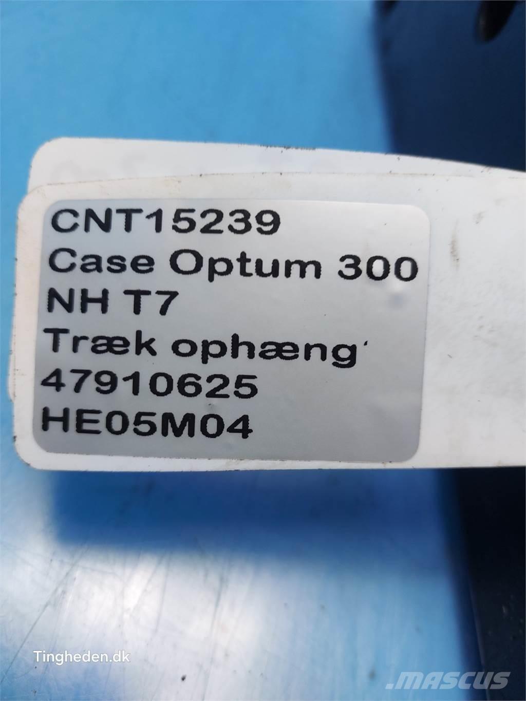 CASE Optum 300 Kiti naudoti traktorių priedai