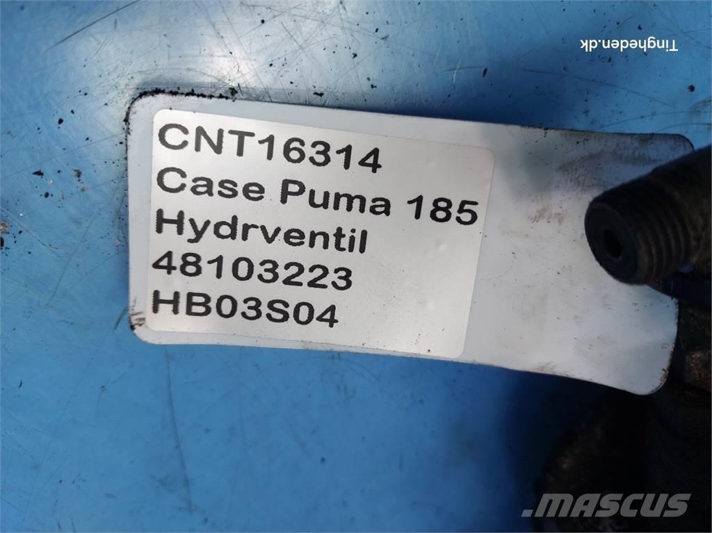 CASE Puma 185 Hidraulikos įrenginiai