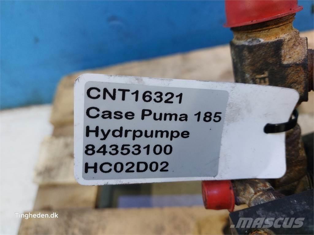 CASE Puma 185 Hidraulikos įrenginiai