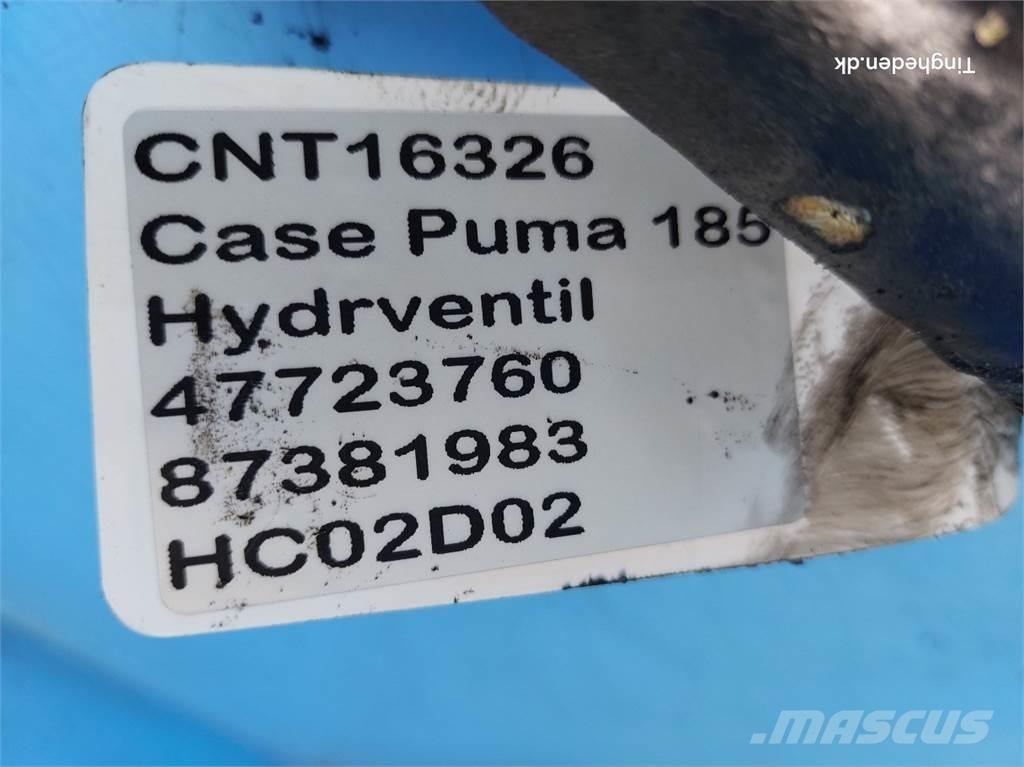 CASE Puma 185 Hidraulikos įrenginiai