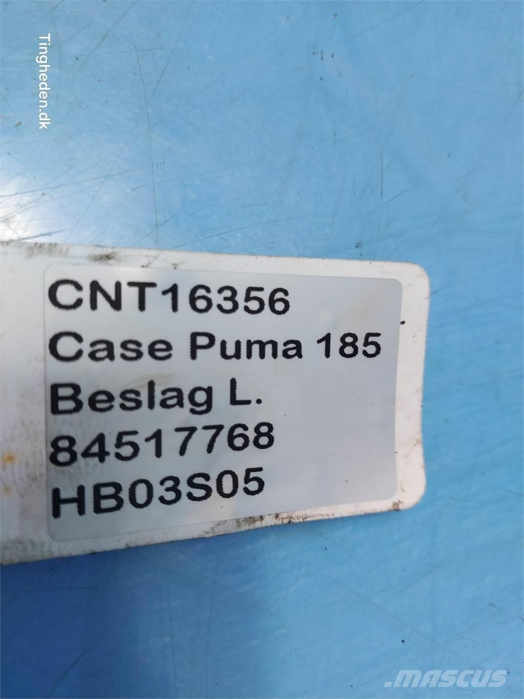 CASE Puma 185 Kiti naudoti traktorių priedai