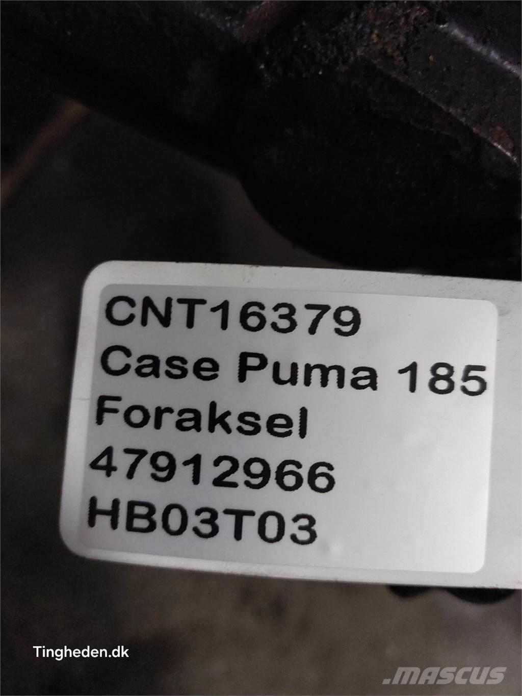 CASE Puma 185 Kiti naudoti traktorių priedai