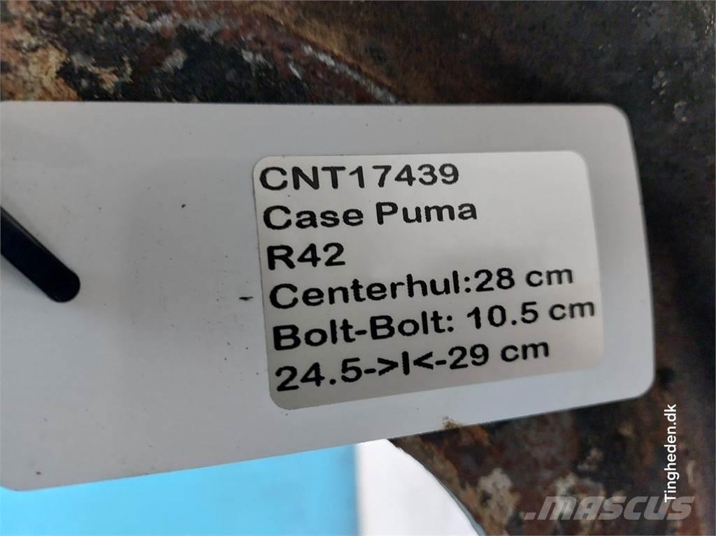 CASE R42 Padangos, ratai ir ratlankiai