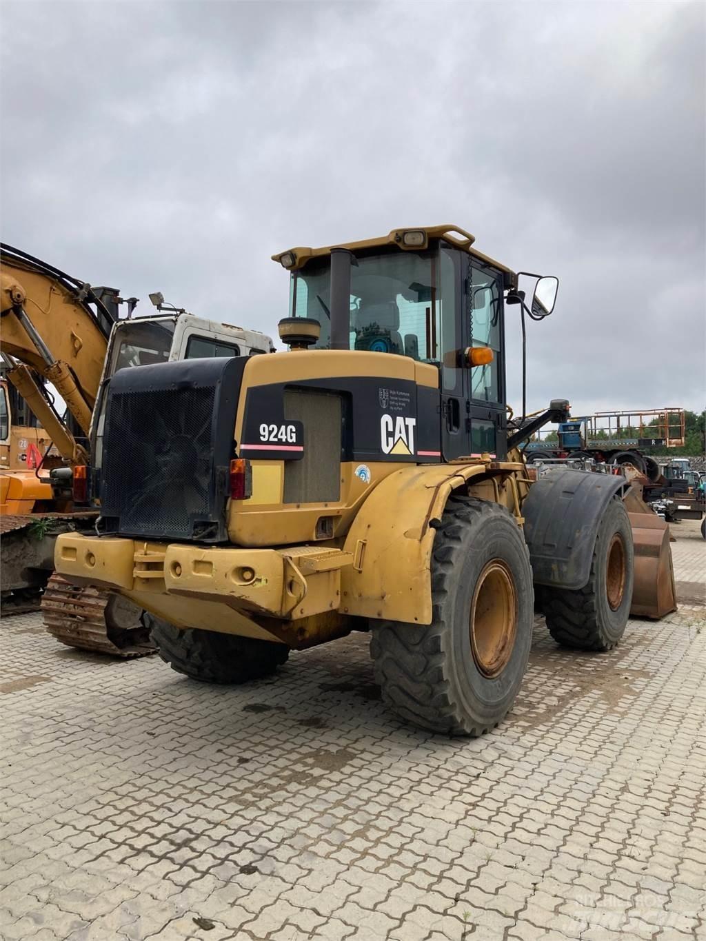 CAT 924G Naudoti ratiniai krautuvai
