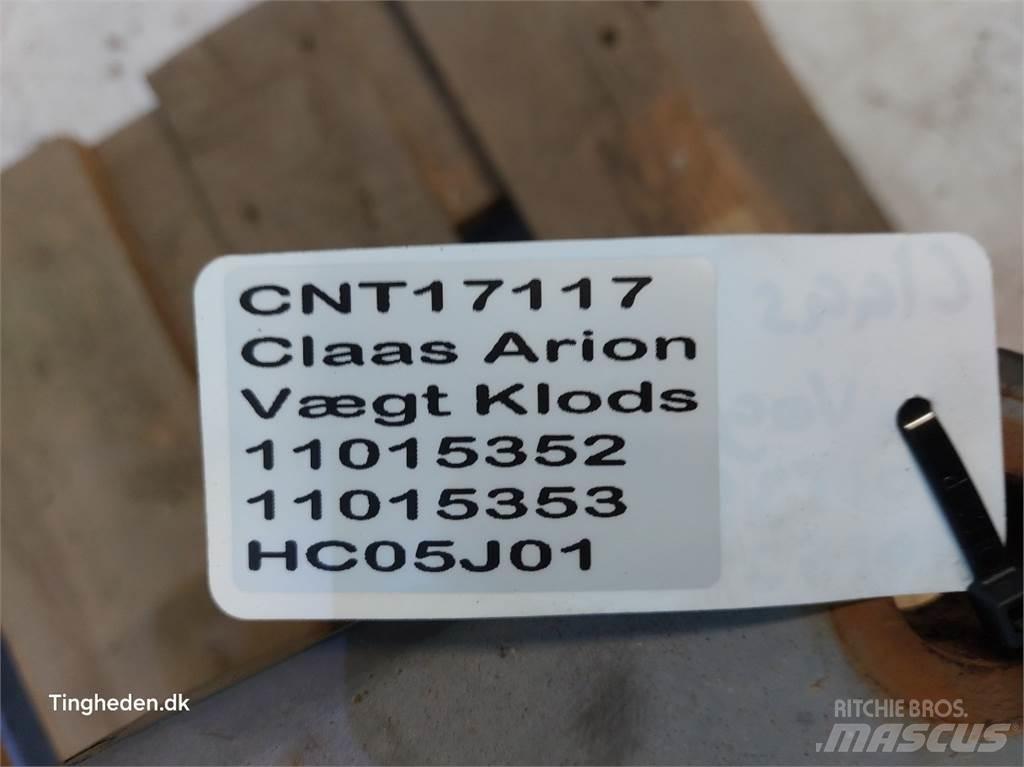 CLAAS Arion Priekiniai svoriai