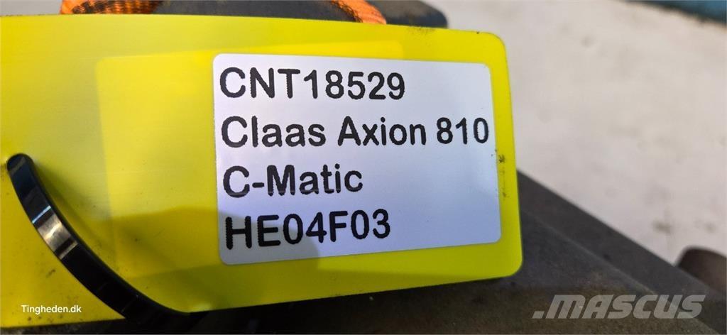 CLAAS Axion 810 Transmisijos