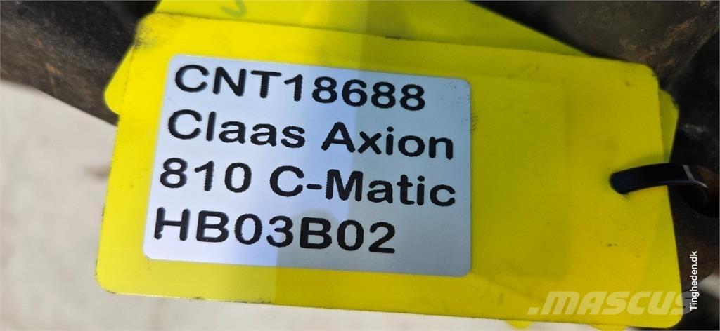 CLAAS Axion 810 Transmisijos