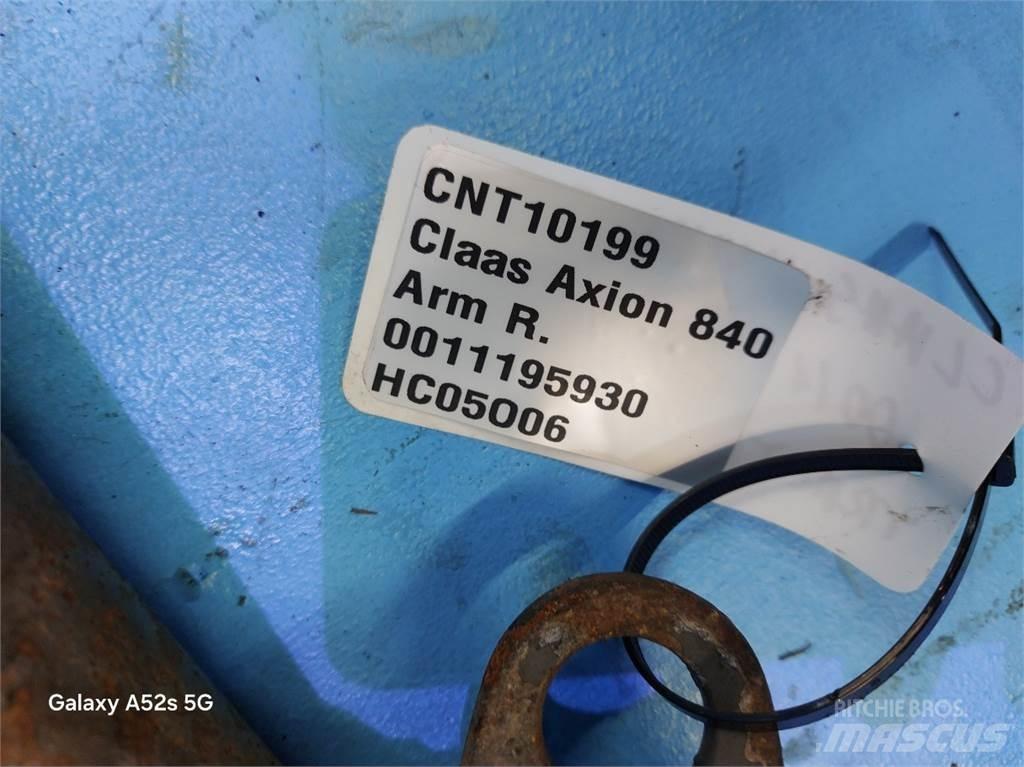 CLAAS Axion 840 Kiti naudoti traktorių priedai