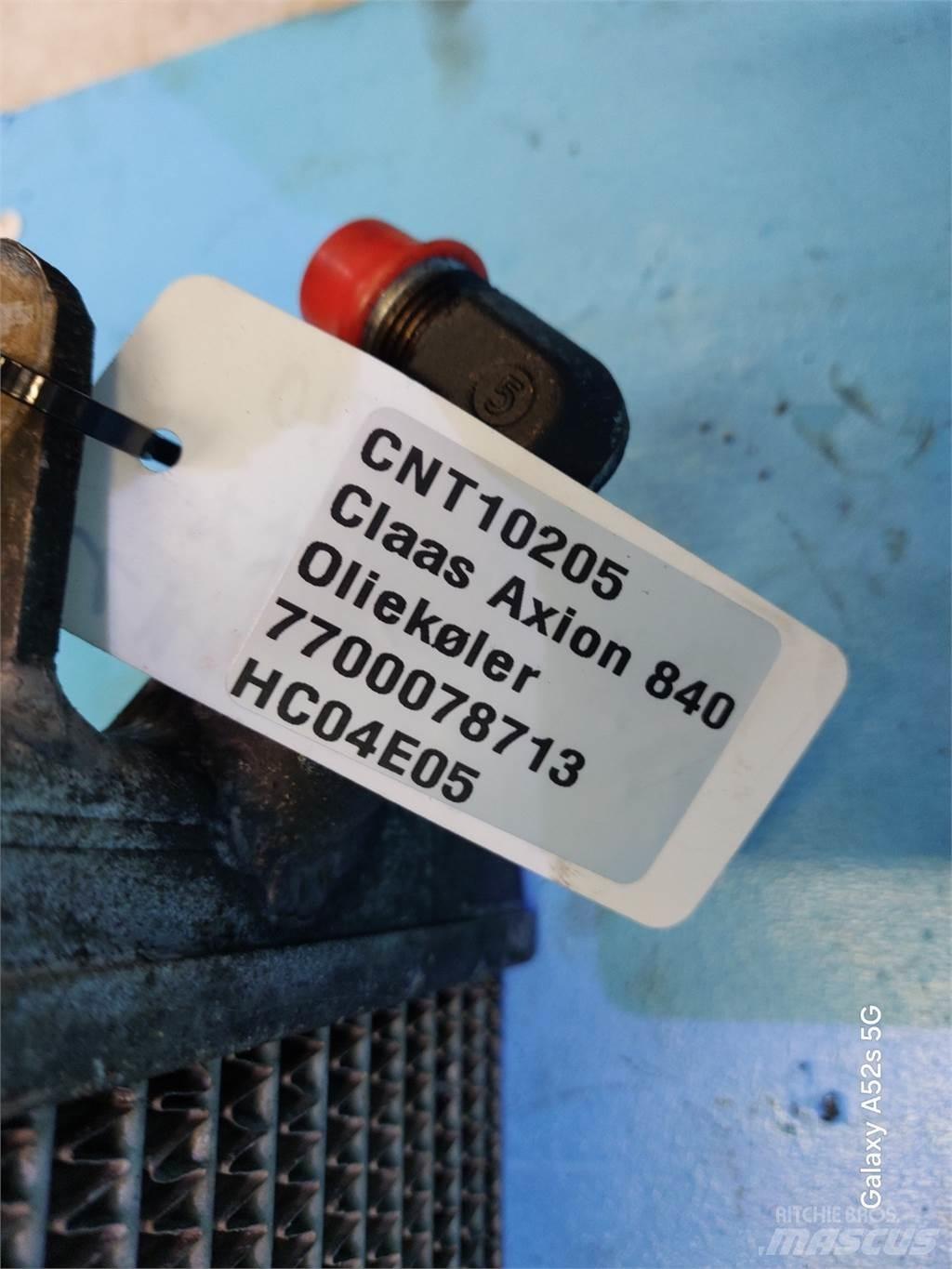 CLAAS Axion 840 Radiatoriai