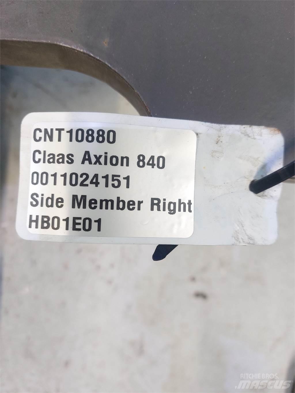 CLAAS Axion 840 Kiti naudoti traktorių priedai