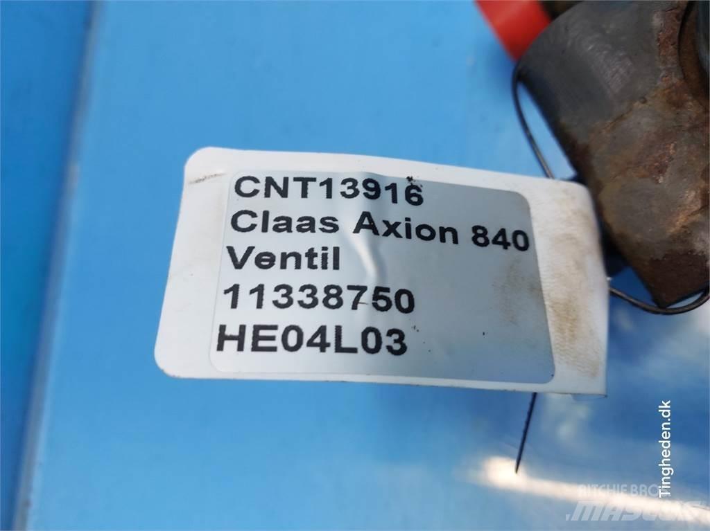 CLAAS Axion 840 Hidraulikos įrenginiai