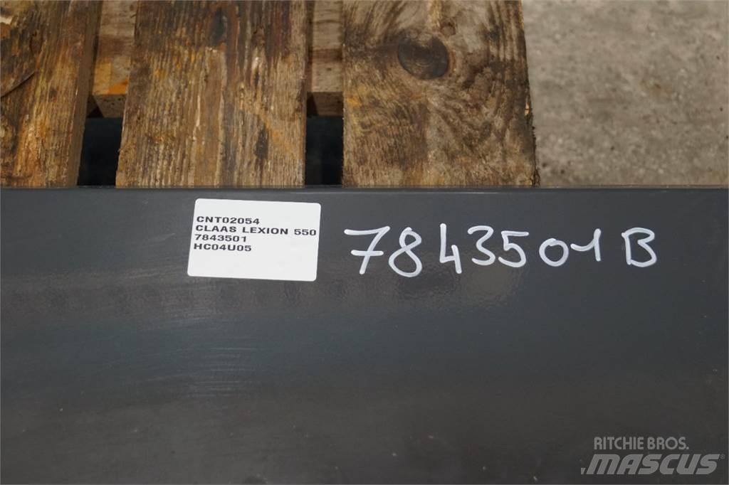 CLAAS Lexion 550 Derliaus nuėmimo kombainų priedai
