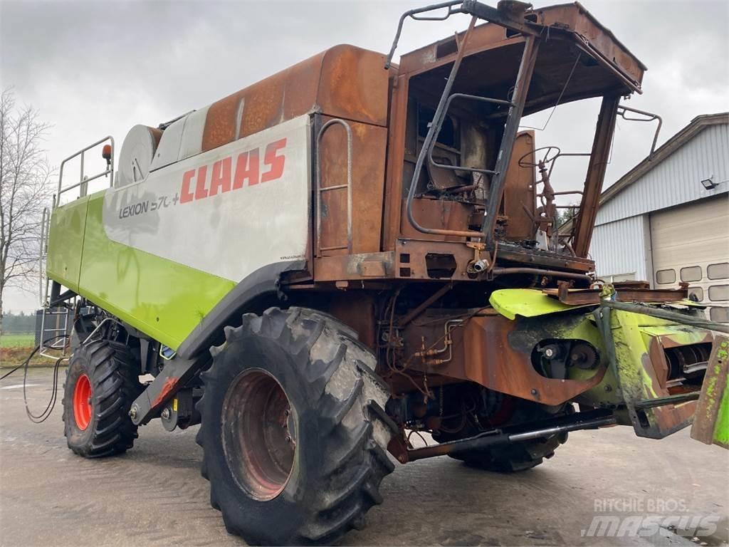 CLAAS Lexion 570 Derliaus nuėmimo kombainai