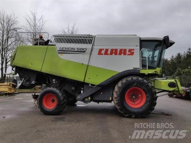 CLAAS Lexion 580 Derliaus nuėmimo kombainai