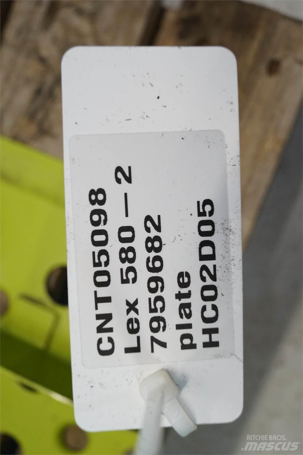 CLAAS Lexion 580 Žemės ūkis - Kita