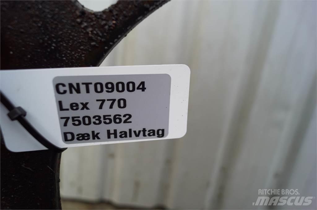 CLAAS Lexion 770 Derliaus nuėmimo kombainų priedai