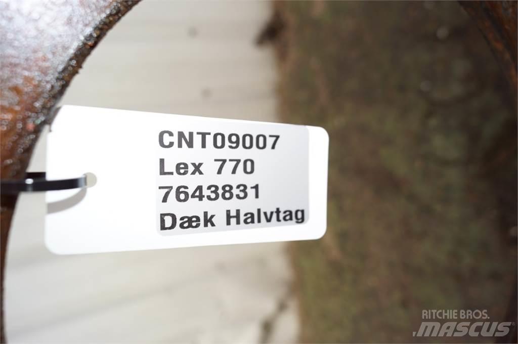 CLAAS Lexion 770 Derliaus nuėmimo kombainų priedai