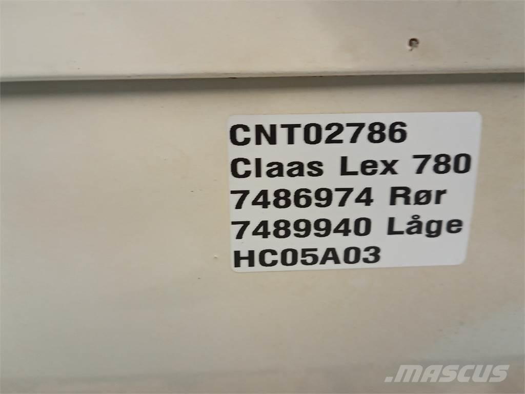 CLAAS Lexion 780 Derliaus nuėmimo kombainų priedai