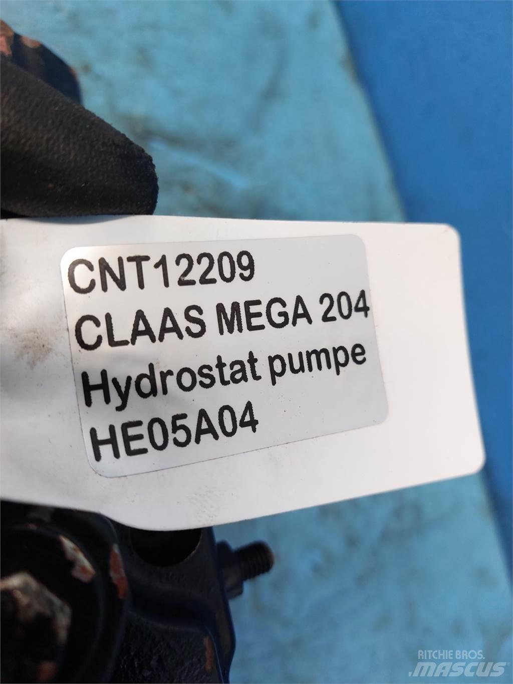 CLAAS Mega 204 Hidraulikos įrenginiai