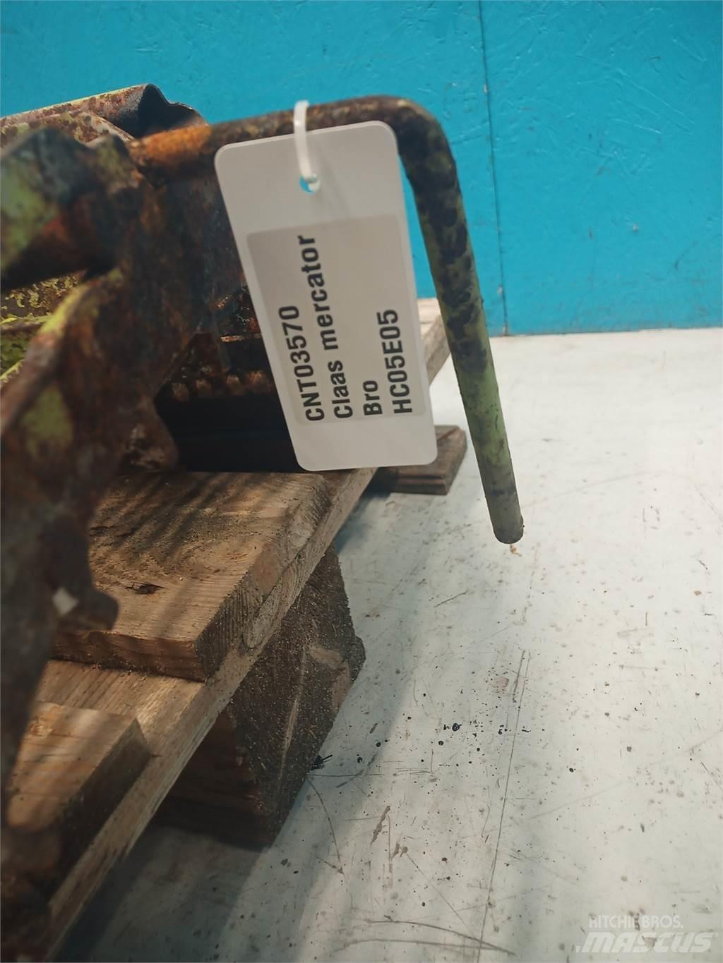 CLAAS Mercator Derliaus nuėmimo kombainų priedai