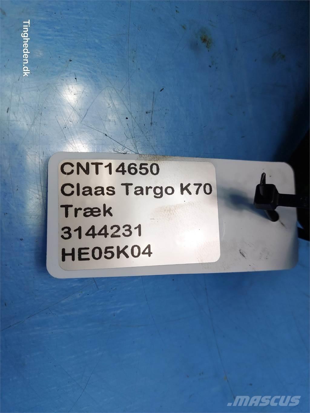 CLAAS Targo K70 Greito sujungimo jungtys