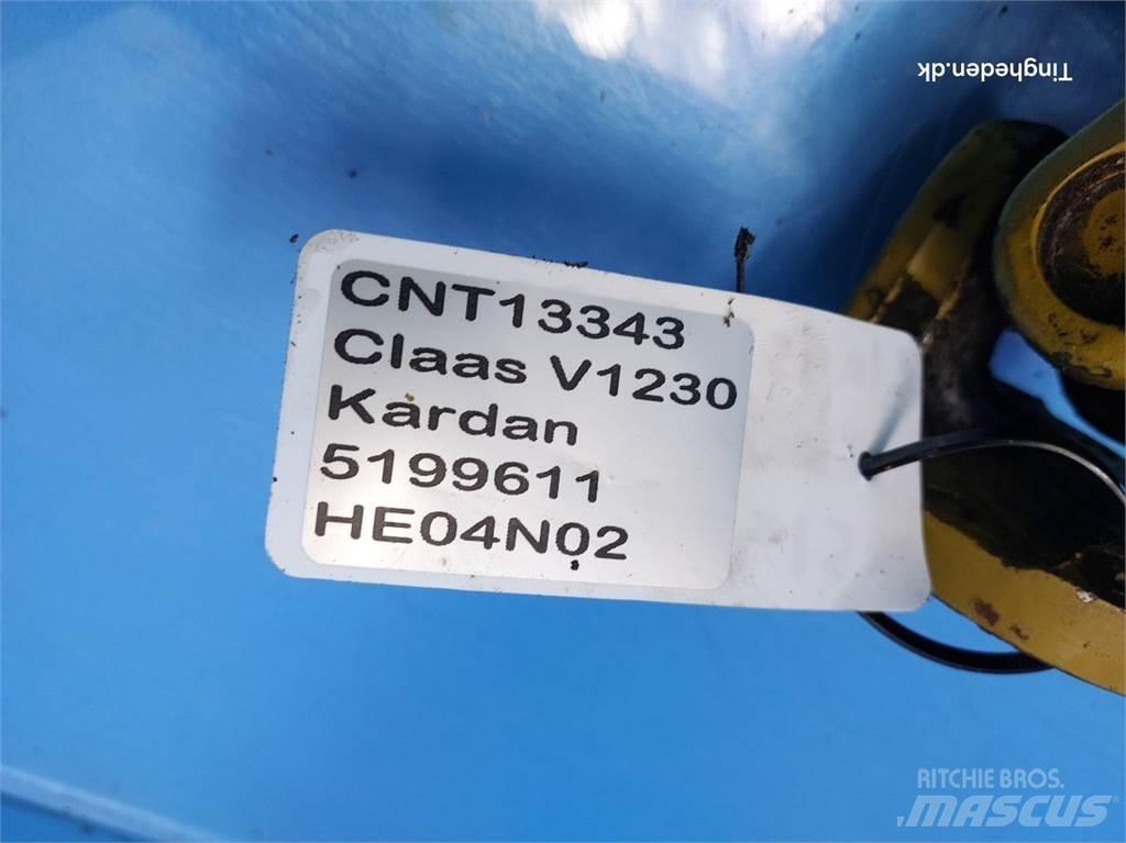 CLAAS V1230 Derliaus nuėmimo kombainų priedai
