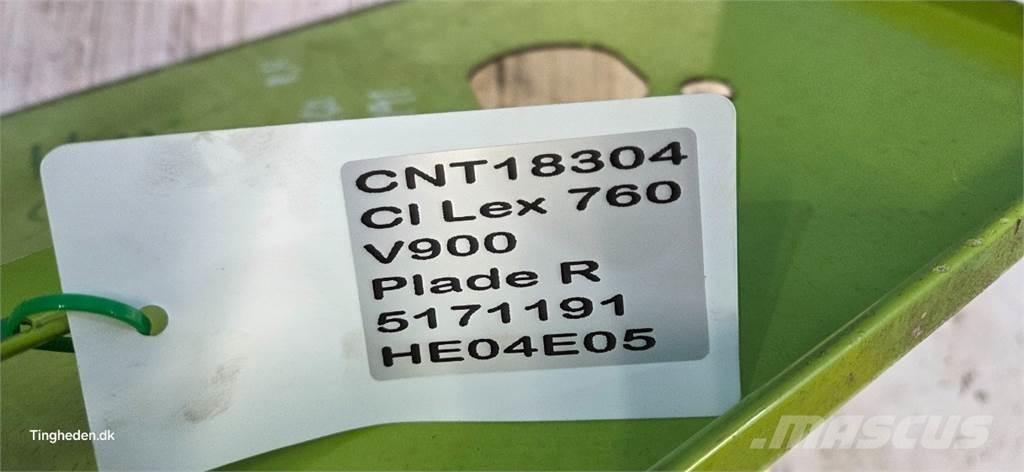 CLAAS V900 Derliaus nuėmimo kombainų priedai