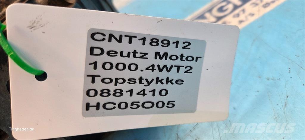 Deutz 1000.4WT2 Varikliai