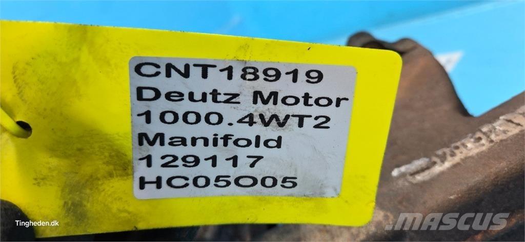 Deutz 1000.4WT2 Varikliai