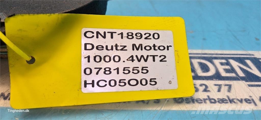 Deutz 1000.4WT2 Varikliai