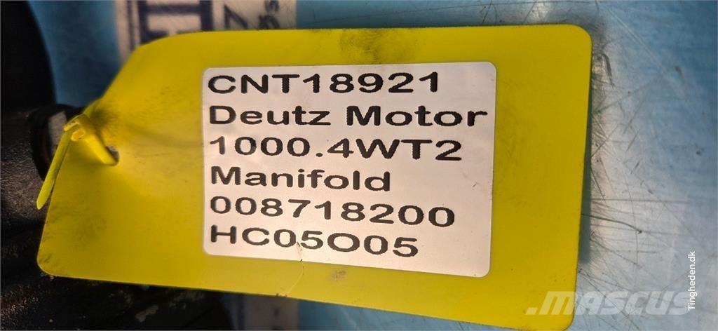 Deutz 1000.4WT2 Varikliai