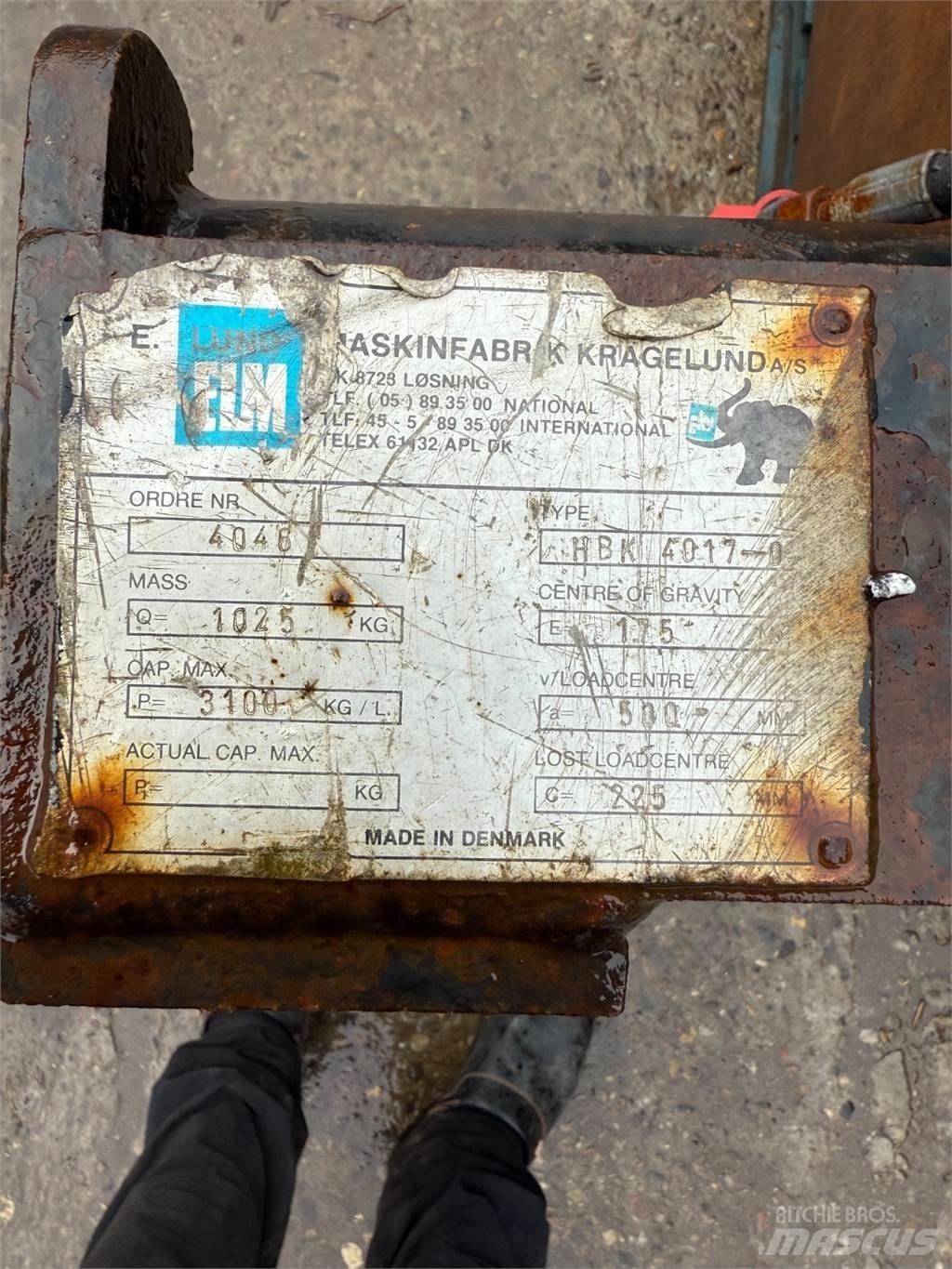 Elm Plade klemme Žirkliniai griebtuvai