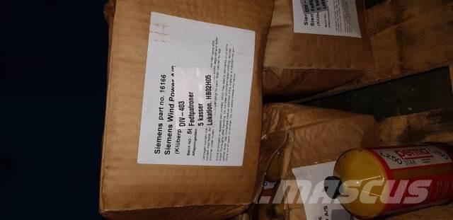  Fedtpatroner Kiti naudoti statybos komponentai