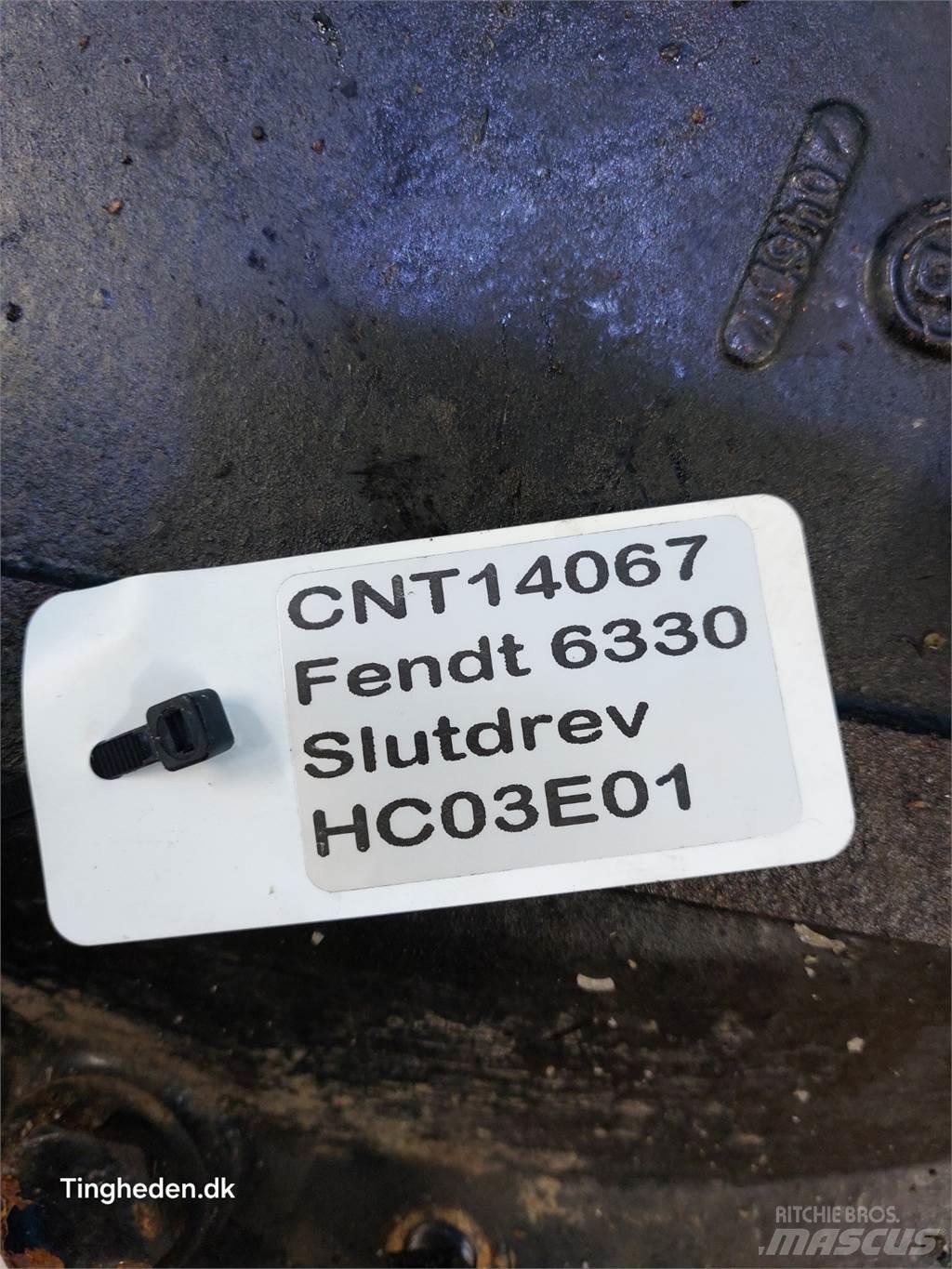 Fendt 6330 Derliaus nuėmimo kombainų priedai