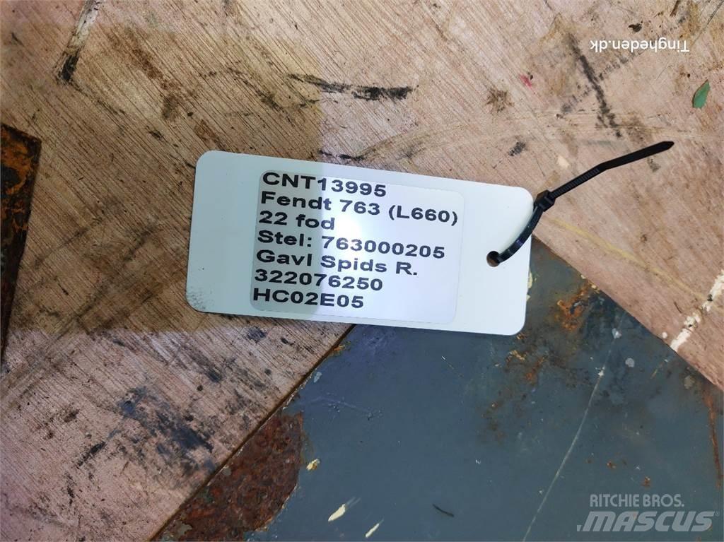 Fendt 763 Derliaus nuėmimo kombainų priedai