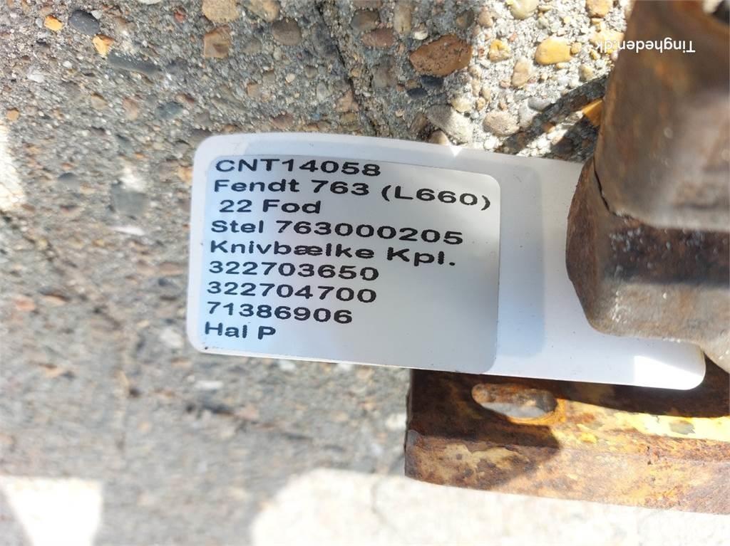 Fendt 763 Derliaus nuėmimo kombainų priedai