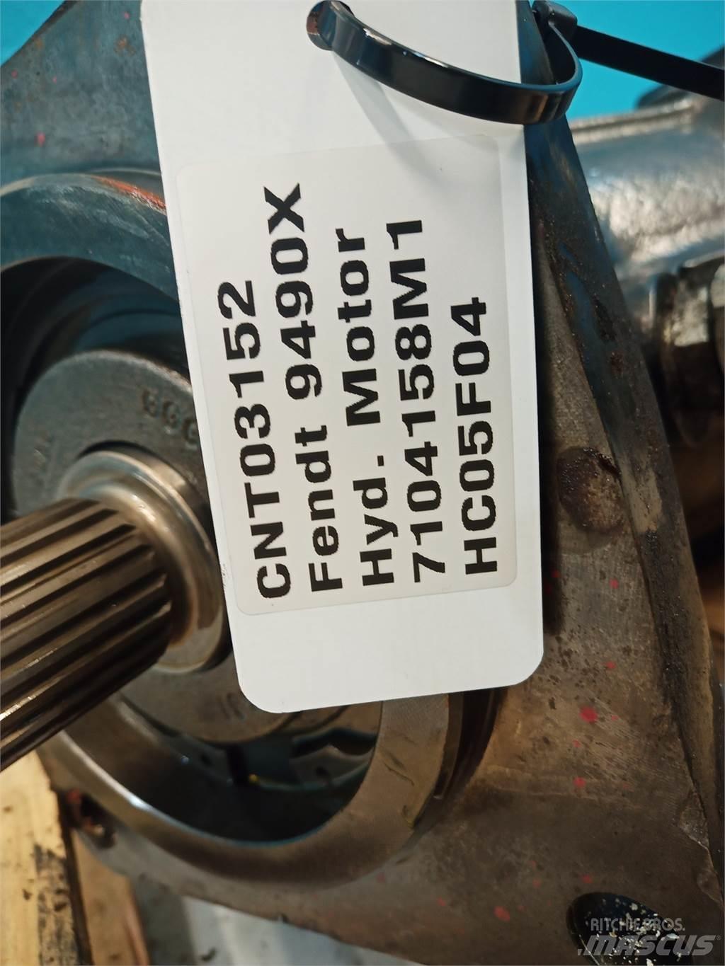 Fendt 9490X Hidraulikos įrenginiai