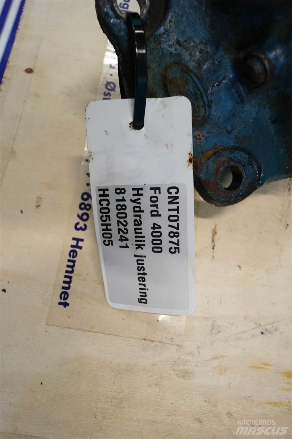 Ford 4000 Hidraulikos įrenginiai