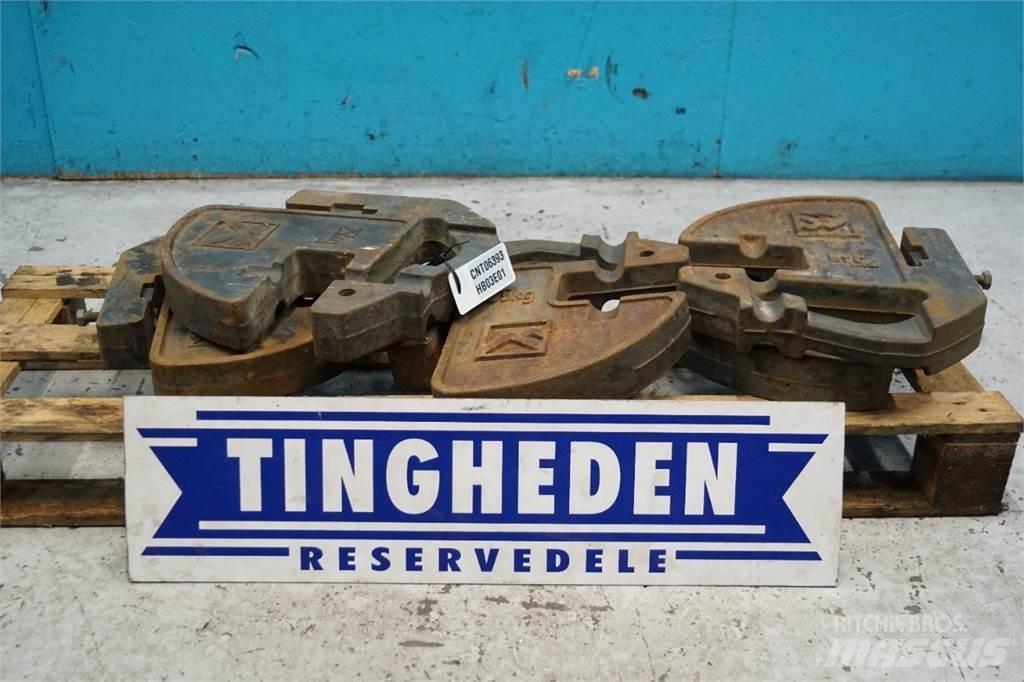  Frontvægt 25Kg Priekiniai svoriai